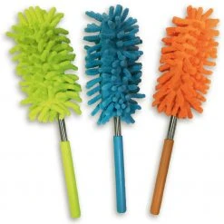 Staubwedel - Teleskopstiel - sortierte Farben