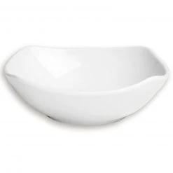 Salatschale - weiß - Porzellan - Ø 16 cm