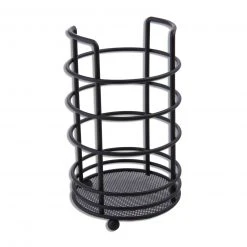 Küchenutensilienhalter - schwarz - 20 cm