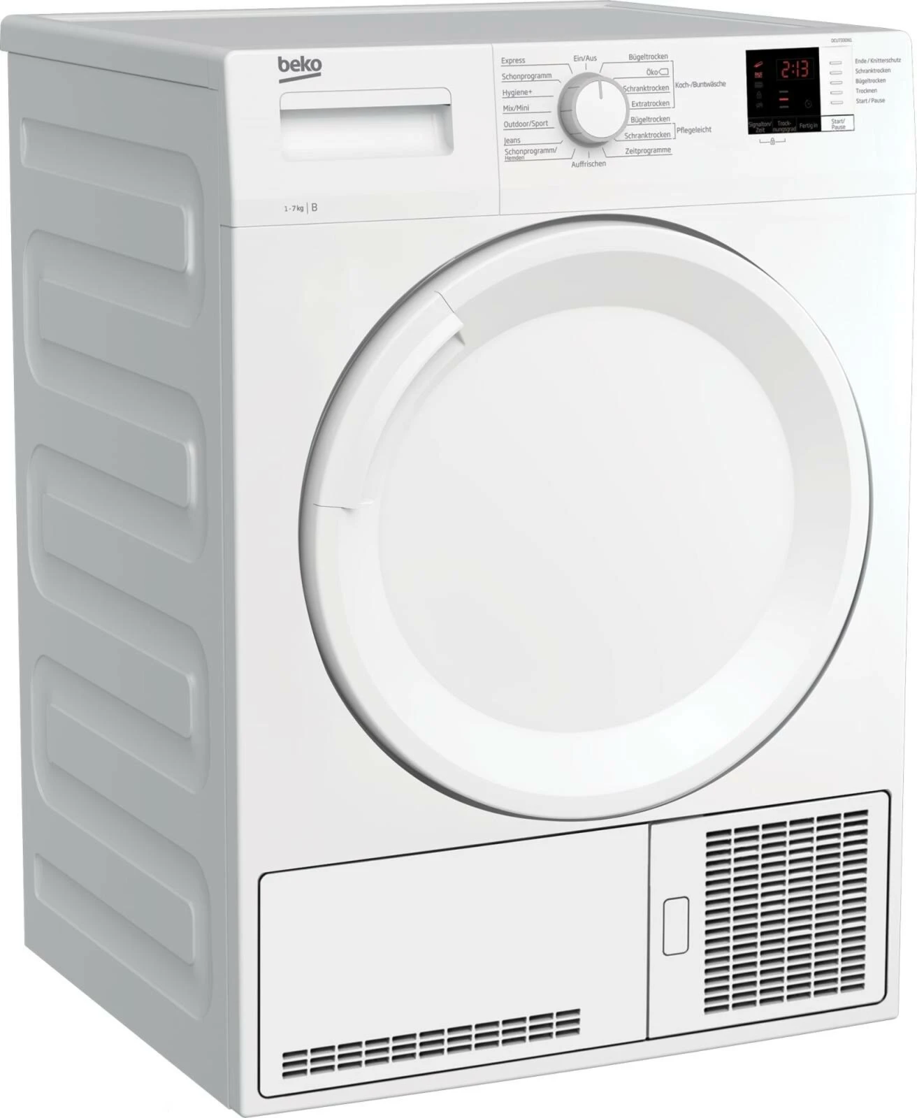 BEKO Kondenstrockner DCU7330N1 - 7 kg - weiß - B 4 BEKO Kondenstrockner DCU7330N1 - 7 kg - weiß - B – Bild 2