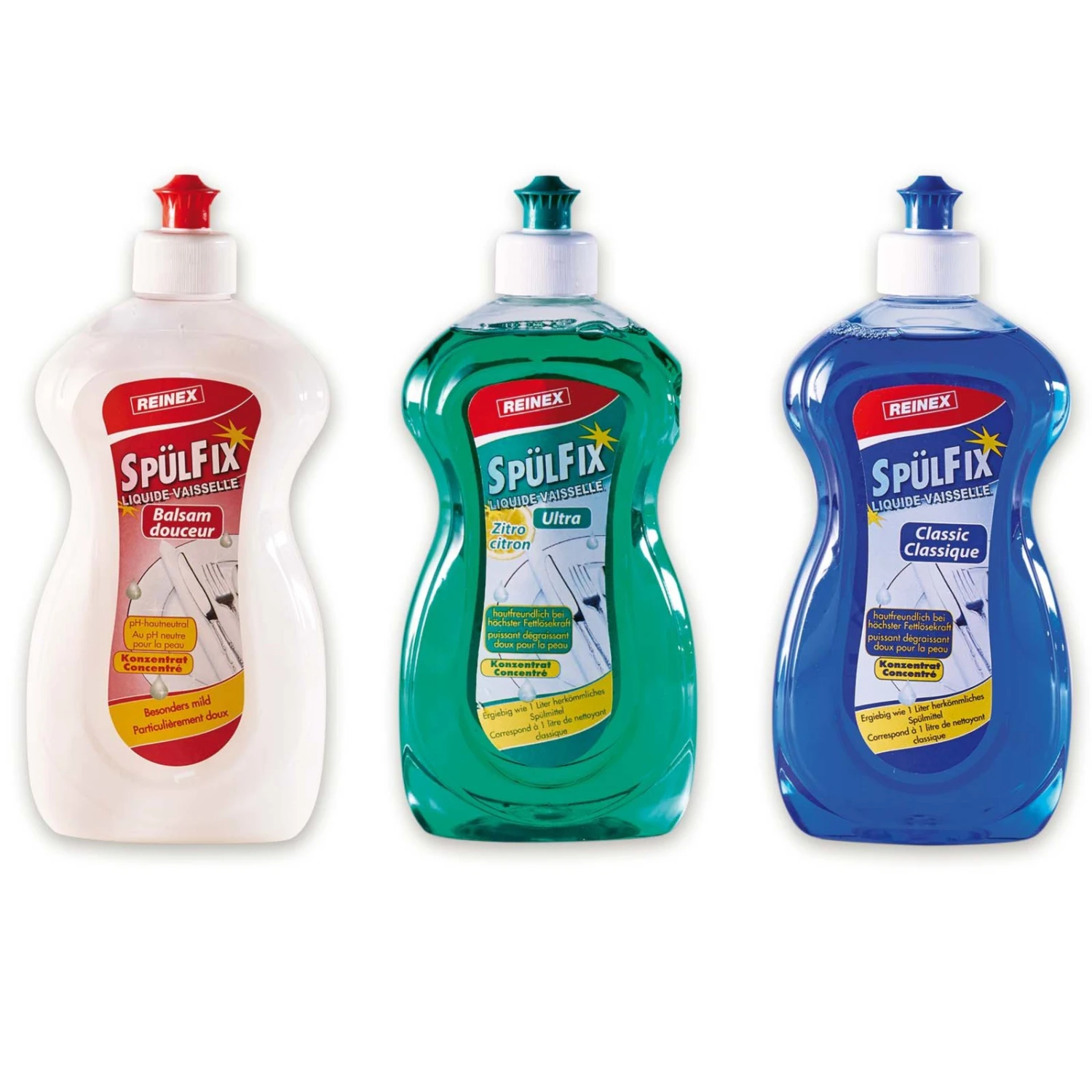 Spülfix Konzentrat - sortiert - 500 ml 3 Spülfix Konzentrat - sortiert - 500 ml