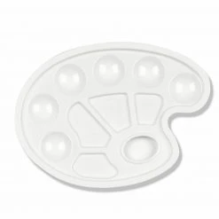 Mischpalette - weiß - Kunststoff