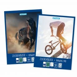 Zeichenblock - sortiert - DIN A4