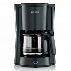 SEVERIN Filterkaffeemaschine KA 9554 - schwarz - Edelstahl - 1000 W -Deutschland Haushalt Verkaufs-Shop 2363000400 04 1600Wx1600H