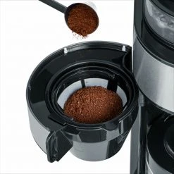 SEVERIN Kaffeemaschine KA 4811 - Edelstahl - mit Mahlwerk -Deutschland Haushalt Verkaufs-Shop 2363000900 03 1600Wx1600H