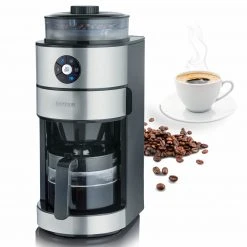 SEVERIN Kaffeemaschine KA 4811 - Edelstahl - mit Mahlwerk -Deutschland Haushalt Verkaufs-Shop 2363000900 09 1600Wx1600H