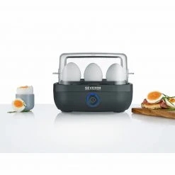 SEVERIN Eierkocher EK 3165 - schwarz - für 6 Eier -Deutschland Haushalt Verkaufs-Shop 2363003300 05 1600Wx1600H