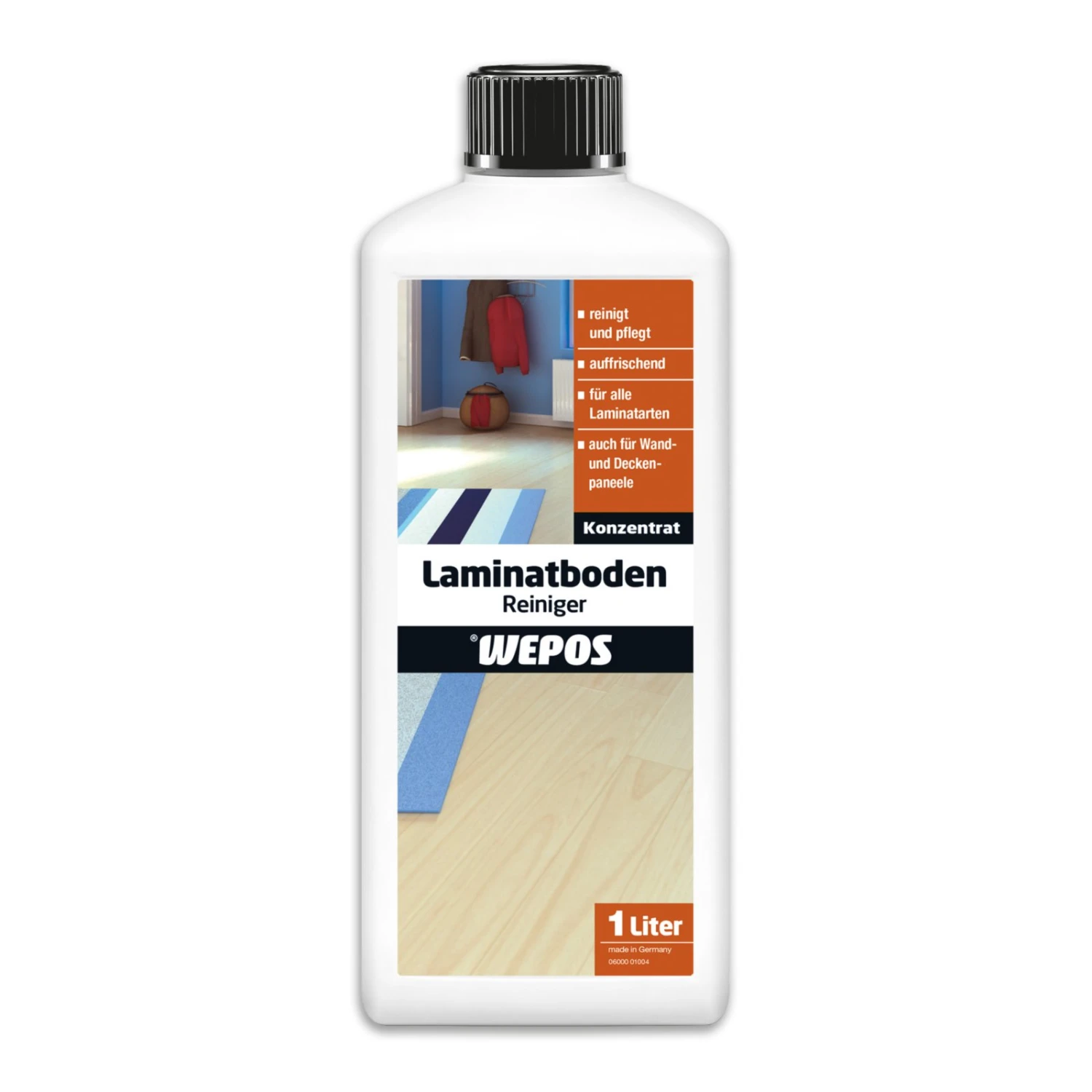 Laminatboden-Reiniger Wepos - 1 Liter 3 Laminatboden-Reiniger Wepos - 1 Liter