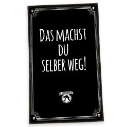 Geschirrtuch PECHKEKS - schwarz - 50x70 cm