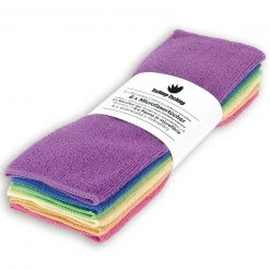 6er-Pack Microfasertücher - 6 verschiedene Farben