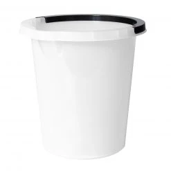Eimer mit Ausgusslippe - weiß - 5 Liter
