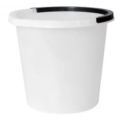 Eimer mit Ausgusslippe - weiß - 10 Liter