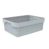 Aufbewahrungskorb - grau - 11 Liter
