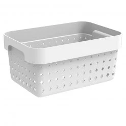Aufbewahrungskorb - weiß - 5 Liter