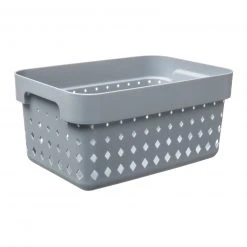 Aufbewahrungskorb - weiß - 5 Liter