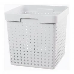 Aufbewahrungskorb - weiß - 21 Liter