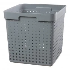 Aufbewahrungskorb - grau - 21 Liter