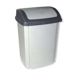 Abfallsammler - silber-grau