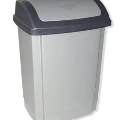 Abfallsammler - silber-grau