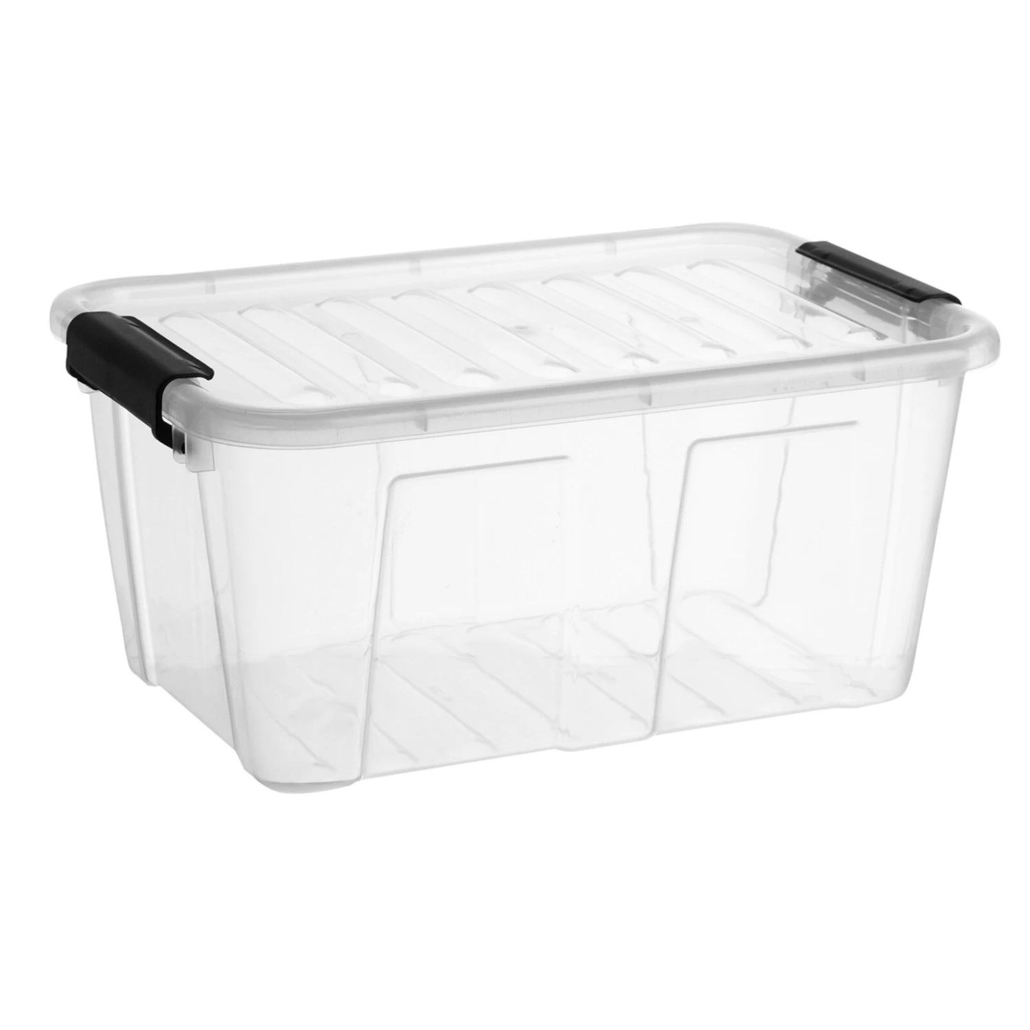 Click-Box - klar-schwarz - Kunststoff - 8 Liter 3 Click-Box - klar-schwarz - Kunststoff - 8 Liter