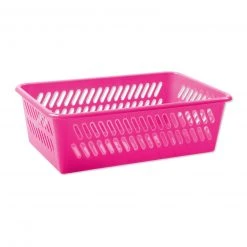 Haushaltskorb - pink - Kunststoff