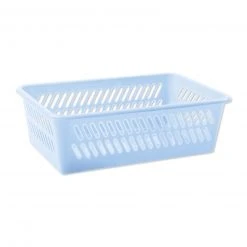 Haushaltskorb - hellblau - Kunststoff