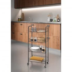 Allzweckwagen - schwarz - 4 Etagen -Deutschland Haushalt Verkaufs-Shop 2668010300 03 1600Wx1600H