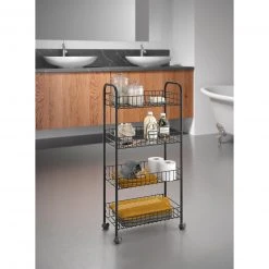 Allzweckwagen - schwarz - 4 Etagen -Deutschland Haushalt Verkaufs-Shop 2668010300 04 1600Wx1600H