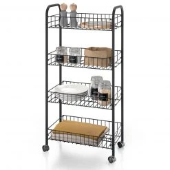 Allzweckwagen - schwarz - 4 Etagen -Deutschland Haushalt Verkaufs-Shop 2668010300 05 1600Wx1600H