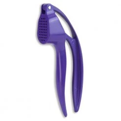 Knoblauchpresse - lila - Kunststoff