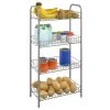 Allzweckregal - silber - 4 Etagen -Deutschland Haushalt Verkaufs-Shop 2668028800 1600Wx1600H