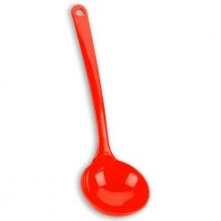 Schöpflöffel - rot - Kunststoff