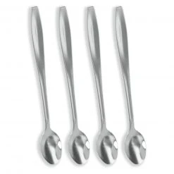 Löffel-Set - 4-teilig - Edelstahl - 19,5 cm