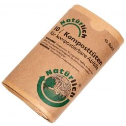 10er Pack Bio-Komposttüten - 10 Liter