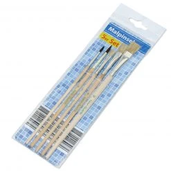 Malpinsel - 5er-Set - Holz