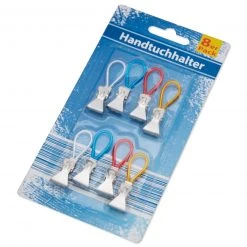 Handtuch-Haken-Clips - 8er Pack