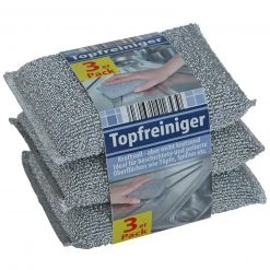 3er Pack Topfreiniger - nicht kratzend