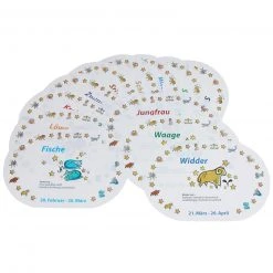 Platzmatte - Sternzeichen - sortierter Artikel