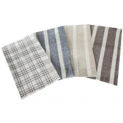 8er Set Geschirrtücher - sortierte Designs - 40x65 cm