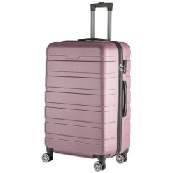 Koffer - rosegold - Hartschale - 76 cm hoch