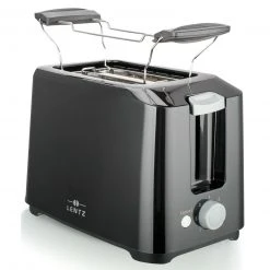 LENTZ Toaster - schwarz - 2 Scheiben