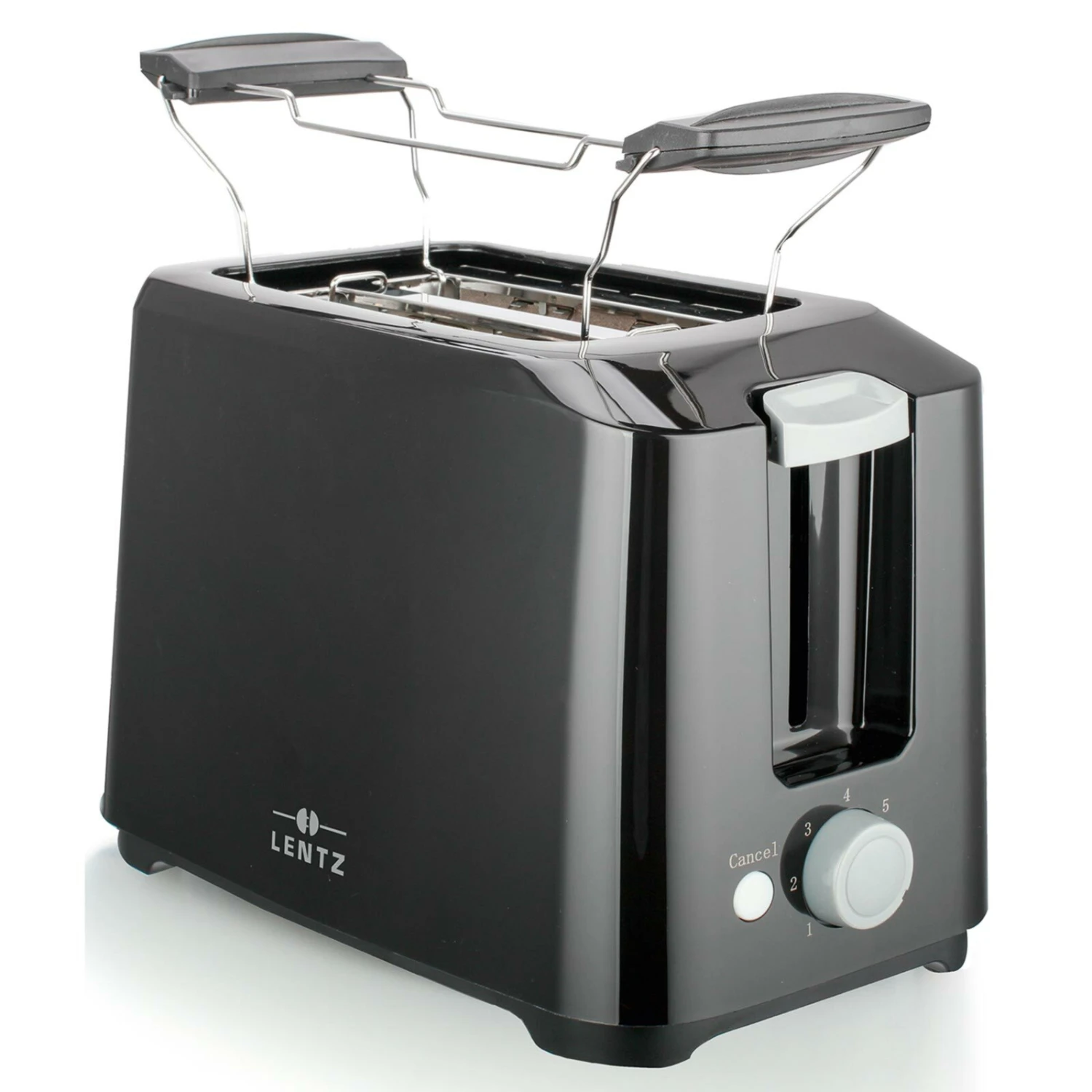 LENTZ Toaster - schwarz - 2 Scheiben 3 LENTZ Toaster - schwarz - 2 Scheiben