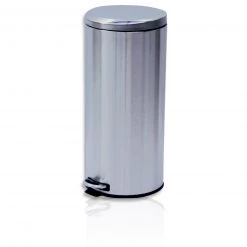 Mülleimer - Edelstahl - 30 Liter