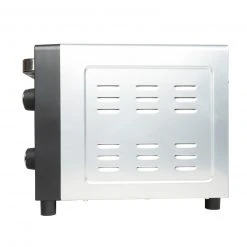 LENTZ Mini-Backofen - schwarz-silber - 1050 Watt - 12 Liter -Deutschland Haushalt Verkaufs-Shop 2693023800 05 1600Wx1600H