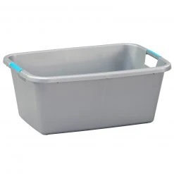 Wäschewanne - silber - 60x40 cm