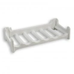 Flaschenregal - grau - stapelbar