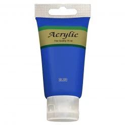 Acrylfarbe - blau - 75 ml