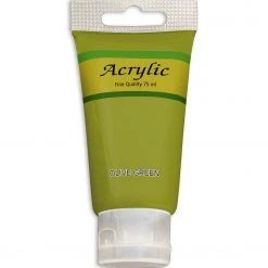Acrylfarbe - olivgrün - 75 ml