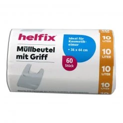 helfix Müllbeutel mit Griff - 60 Stück - 10 Liter