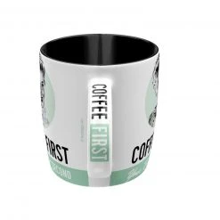 Kaffeebecher - Kaffee zuerst - Keramik - 330 ml -Deutschland Haushalt Verkaufs-Shop 2751000403 03 1600Wx1600H